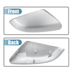 Mirror Corner Triangle Cover Right Side for Honda Civic (2016-2019) Silver Tone