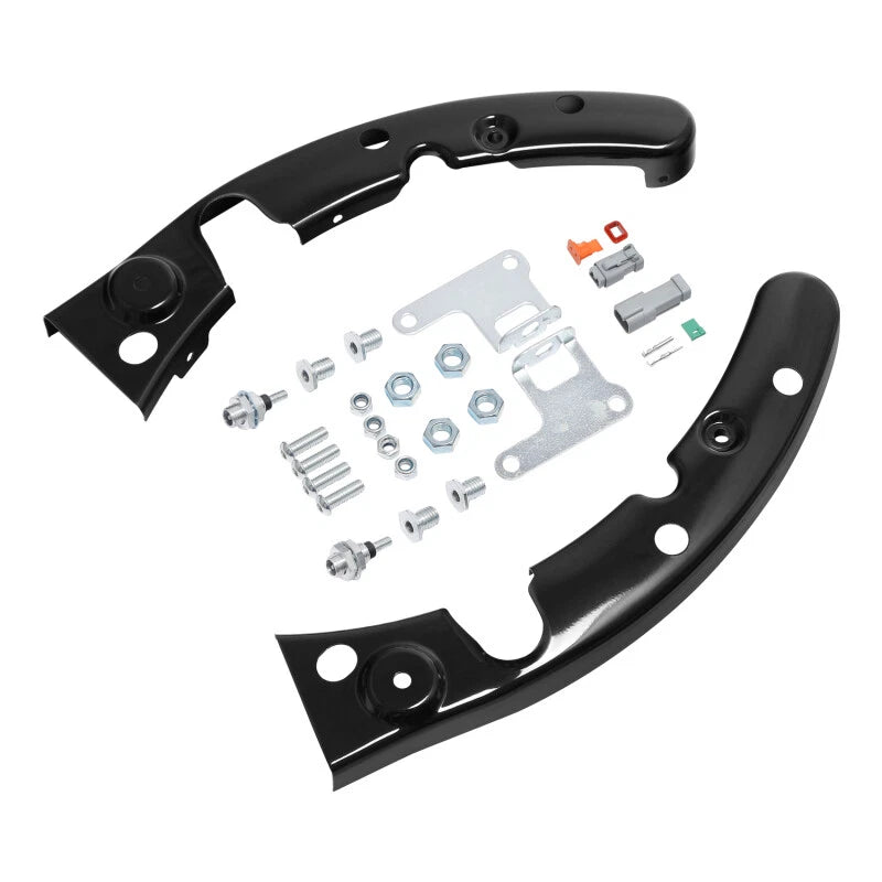Hard Saddlebags & Rear Fender for Harley Touring Street Road Glide (2009–2013)