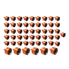 52X Engine Topper Screw Bolt Cap Orange for Harley Twin Cam Dyna FXD