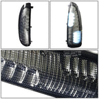 Smoked White LED Tow/Side Mirror Running+Signal Light for Ford Superduty (2000–2007)