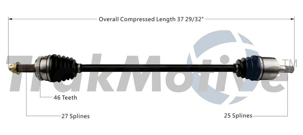 Front Right CV Axle Shaft for Kia Soul (2017–2018)