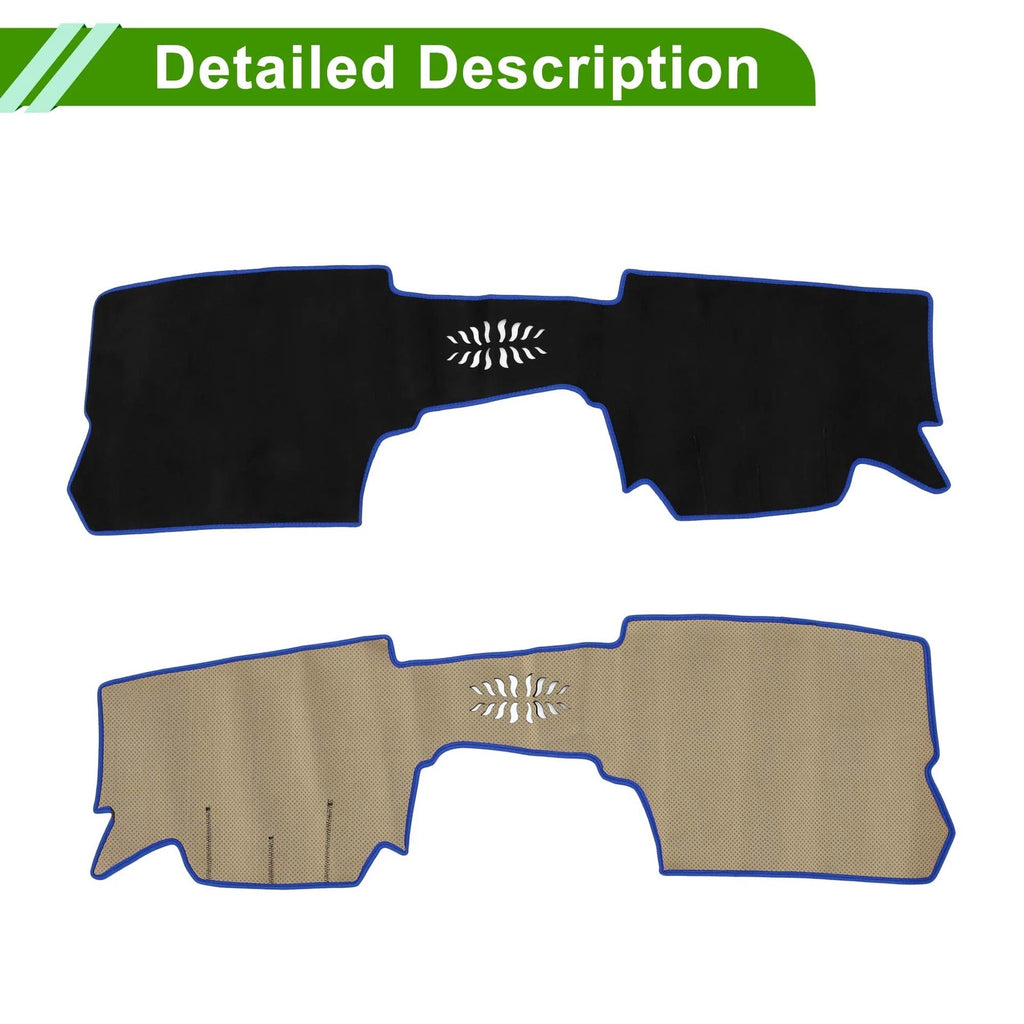 Dashboard Cover Mat for Mazda CX-30 (2020–2024) Black Blue Sun Protector