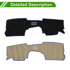 Dashboard Cover Mat for Mazda CX-30 (2020–2024) Black Blue Sun Protector