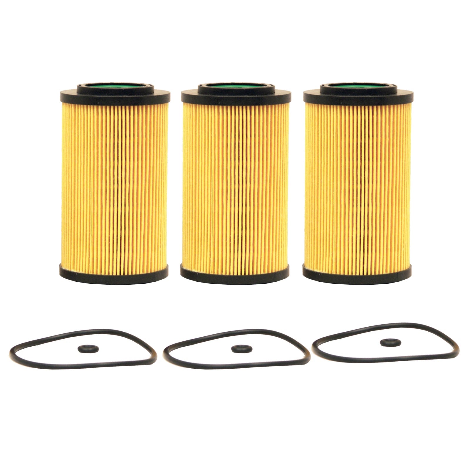Set of 3 Engine Oil Filters for Hyundai Kia V6 (StdAsp GAS)