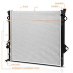 Aluminum Cooling Radiator for Toyota 4Runner/FJ Cruiser (2003–2014) DPI-2580