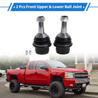 2 x Front & Rear Lower Ball Joints for Dodge Durango (2011-2023)