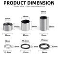 2 x Front Shock Bushing for Honda Sportrax TRX400EX (1999–2004)