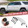 Set of 4 Spark Plug Wires for Toyota Tacoma (No. 9091922387)