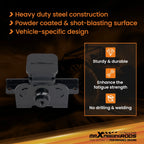 Rear Trailer Hitch Kit for Yamaha Grizzly 700 (2007-2019)