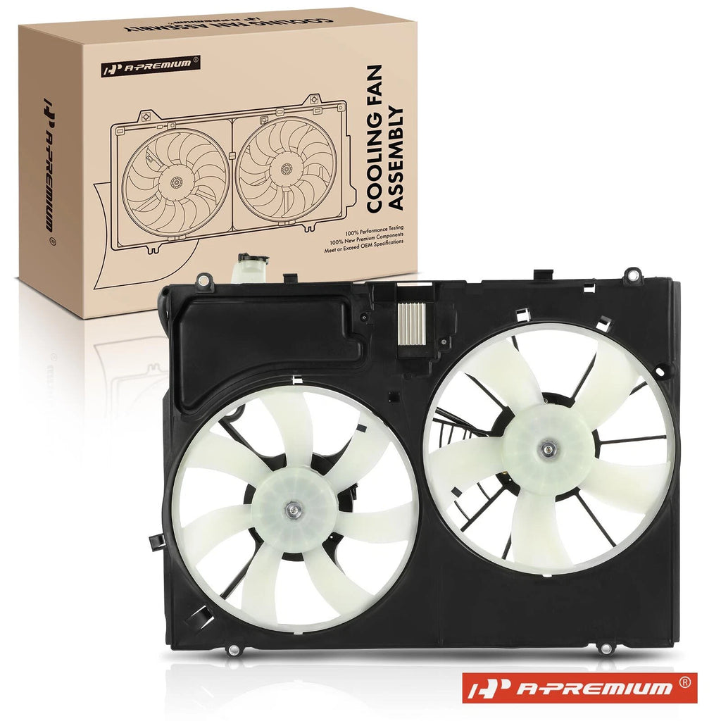 Dual Cooling Fan Assembly w/ Control Module for Toyota Sienna (2007â2010)