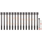 Set of 10 Cylinder Head Gasket Bolts for Chevrolet GMC Envoy (2002–2005)