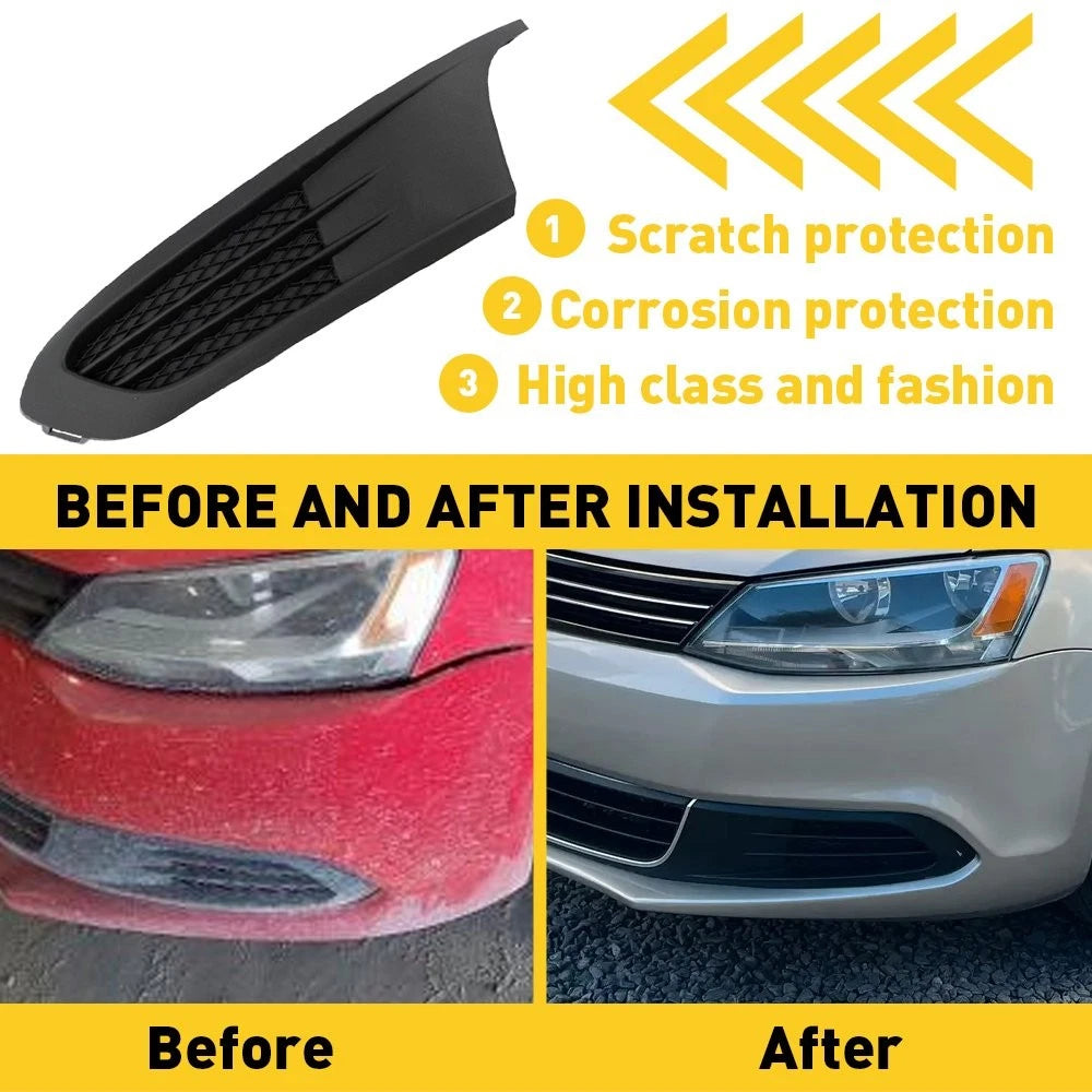 Front Driver Side Fog Light Cover for Volkswagen Jetta (2011-2014)