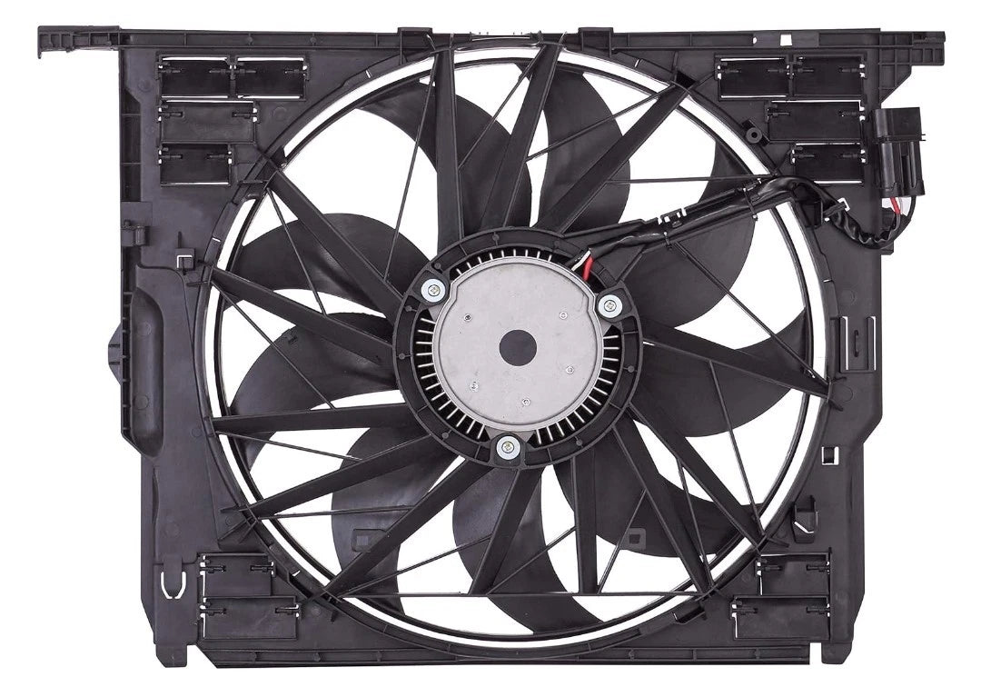 Engine Cooling Fan Assembly for BMW 550i GT xDrive (2010–2017) CF19023