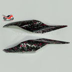 Red Forged Carbon Fiber Bodywork Fairing Kit for Yamaha YZF R1 R1M