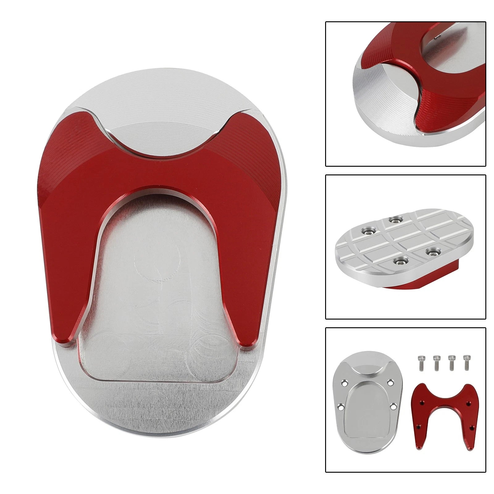 Kickstand Enlarged Plate Pad for Vespa GTS300 (2013–2020)
