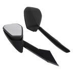 Set of 2 Black Rear View Mirrors for Aprilia RSV4 1100 E5 (2025–2026)