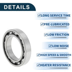 Deep Groove Ball Bearing 6012 for Scooter Skateboard Wheel (60x95x18mm)