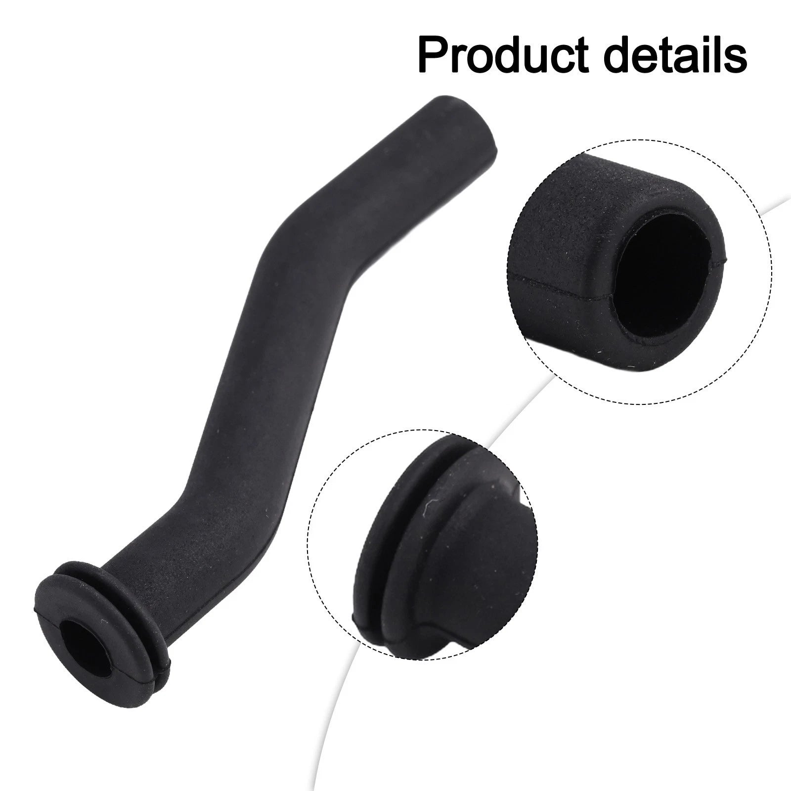 Heavy Duty Rubber Vacuum Hose for LA140 LA150 LA155 Z Series Mowers (2010–2023)
