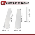 6 Pcs Door Pillar Window Trim for Mercedes E-Class (2010–2015) Chrome