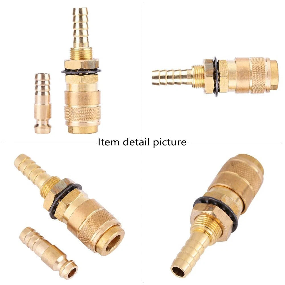 Female Quick Gas Connection 6mm Barb for Kemppi Unimig