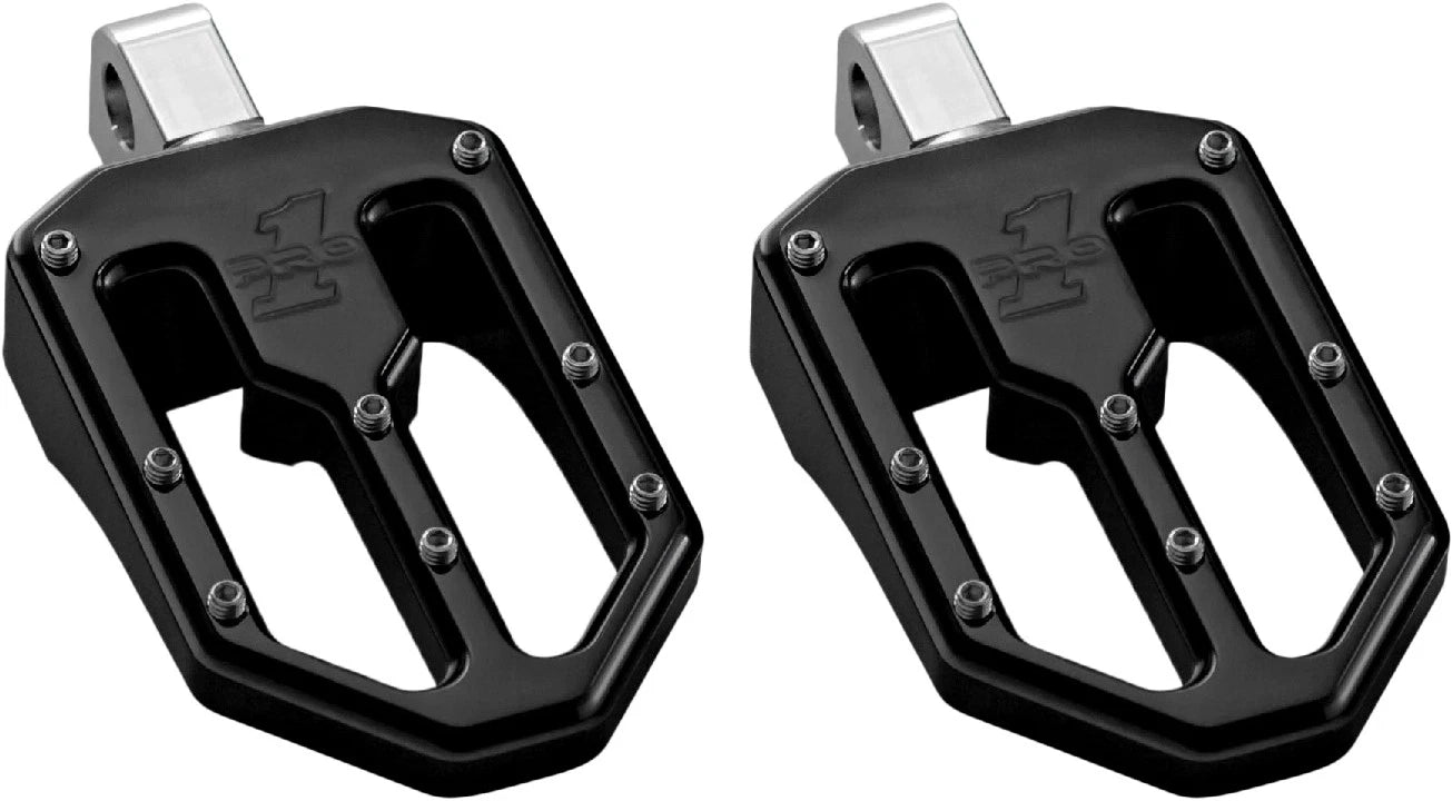 Pro Peg Moto V1 Foot Pegs for V-Twin Bikes (2000–2023) with Traction Pins