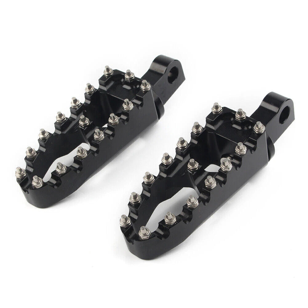 Black Rear Foot Pegs Footrest for Harley XG500 XG750 Sportster XL883 XL1200R Dyna (1996–up)