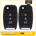 2 Smart Remote Car Key Fobs for Kia Sorento (2016–2020)