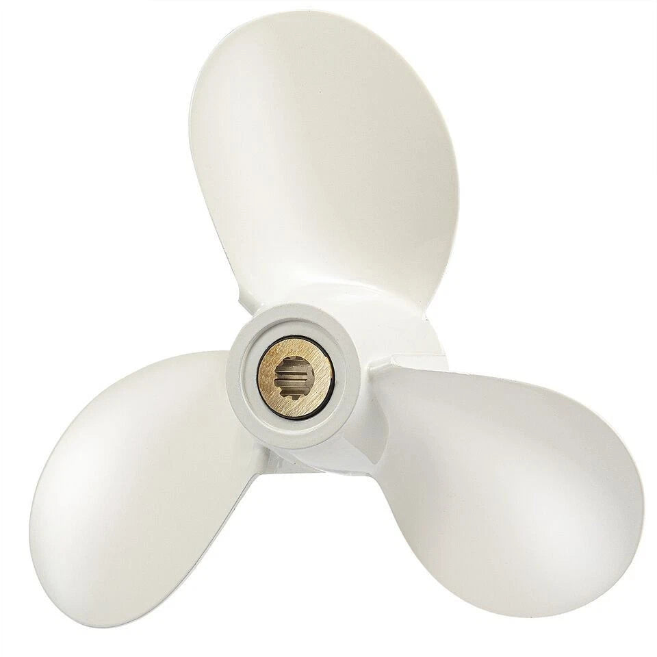 7.5 x 8 Boat Propeller for Yamaha (4A/5C/F4AHP) 9 Tooth 6E0-45941-00-EL RH