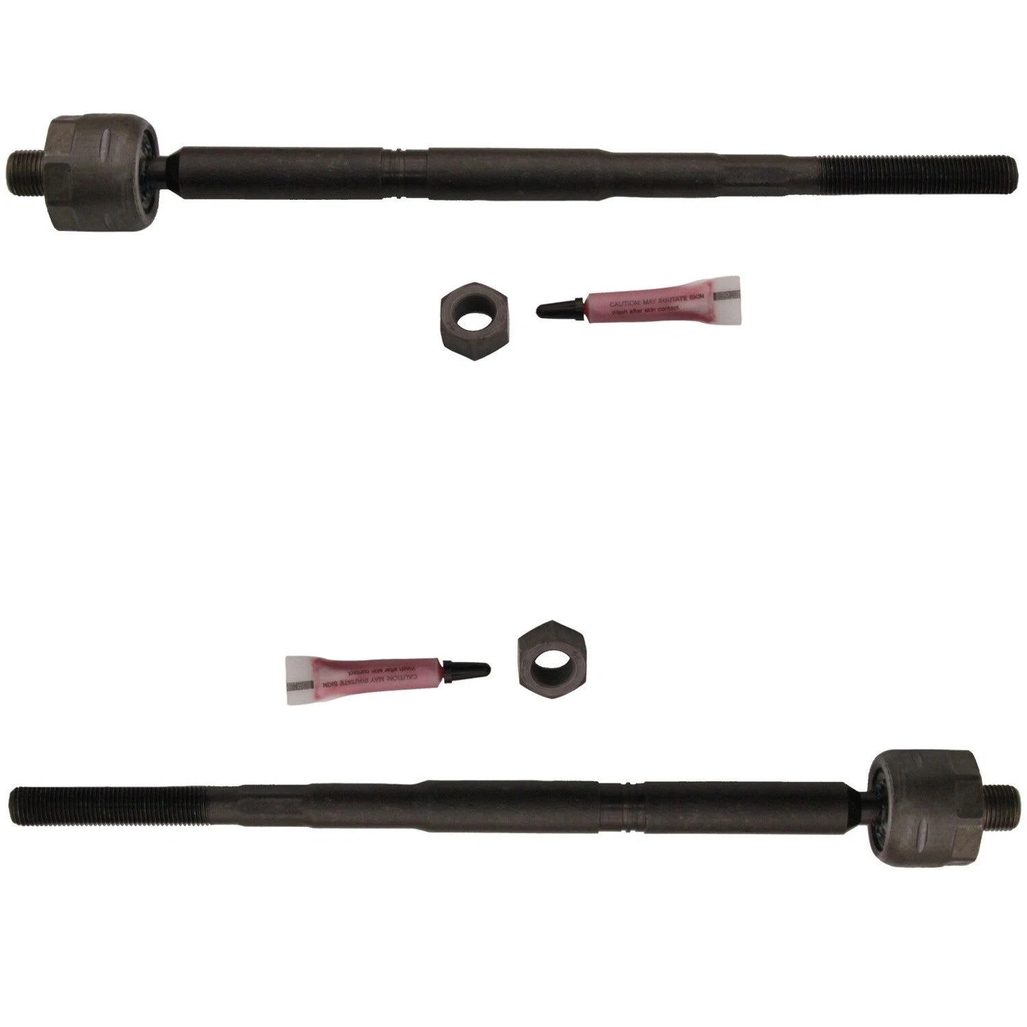 Set of 2 Inner Moog Steering Tie Rod Ends for Chevrolet Equinox GMC Terrain (2005–2022)