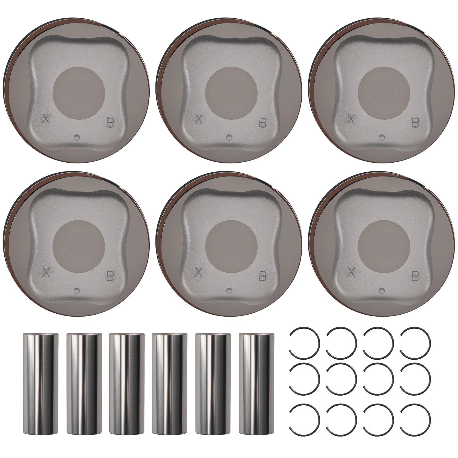 Piston Ring Kit for Toyota 4.0L V6 4Runner Tacoma Tundra FJ Cruiser (2003–2021) 13101-31030