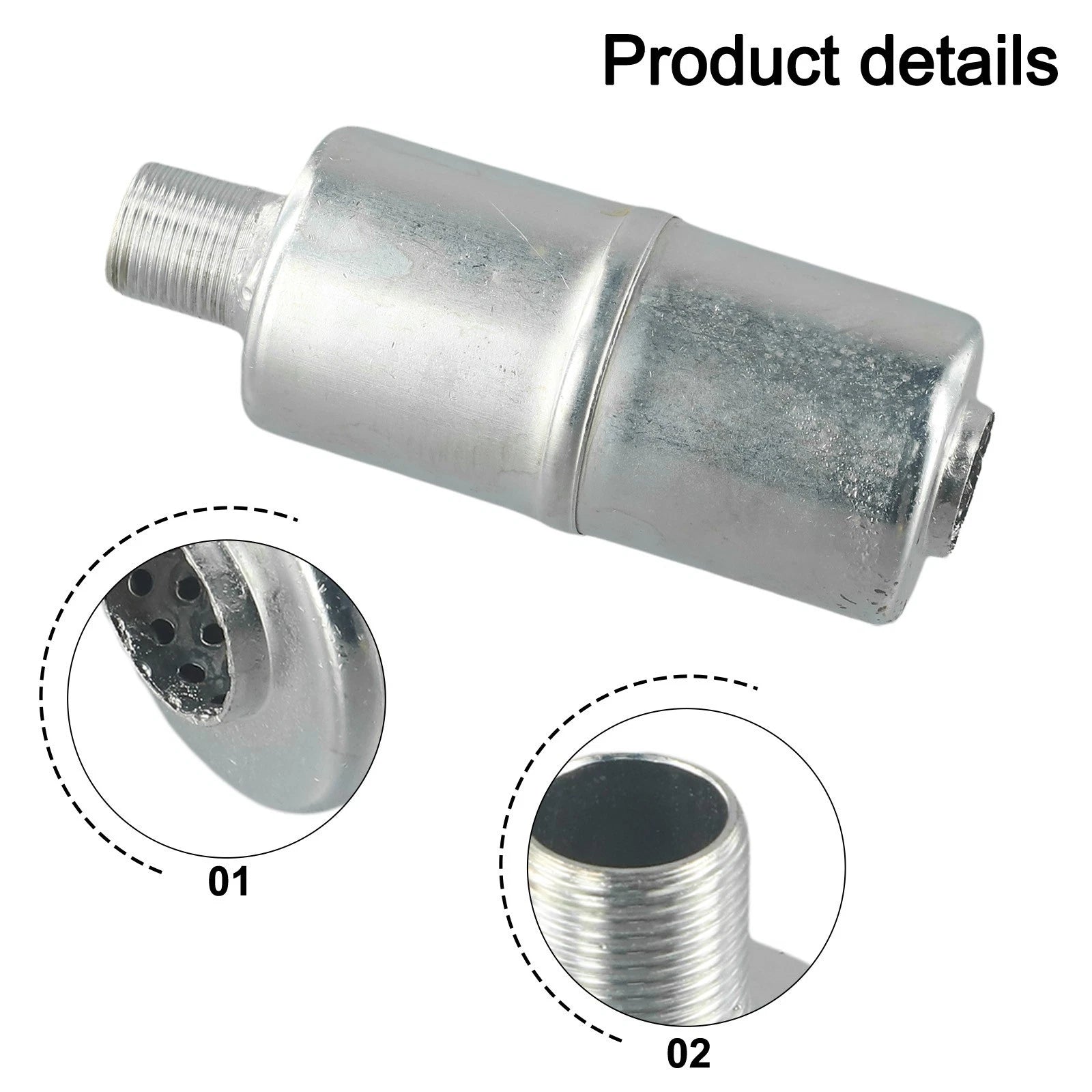 34 Muffler for HP Lawn Mower (5-8) 294599 294599S 395011
