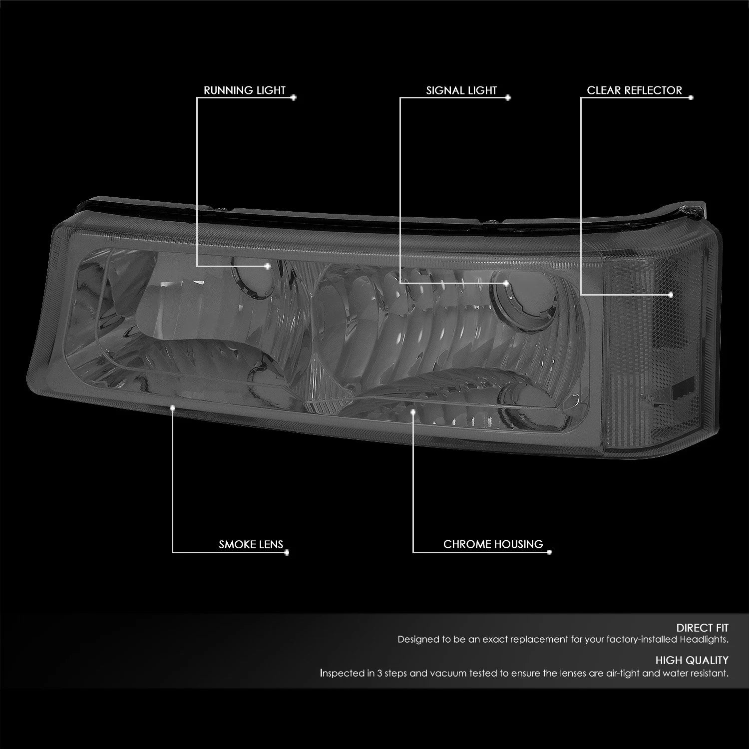 Bumper Light & Corner Signal for Silverado/Avalanche (2003–2007)