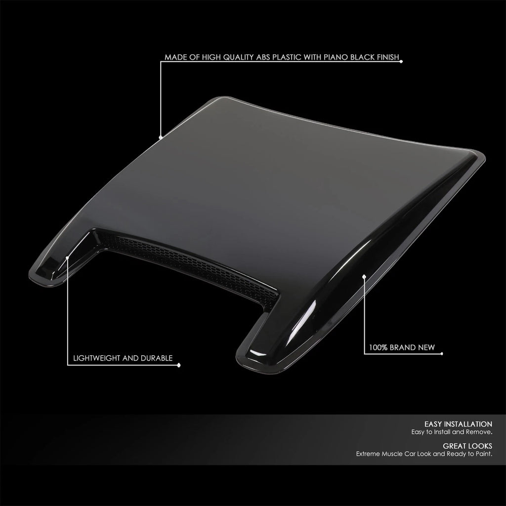 Universal Decorative Air Flow Intake Hood Scoop Vent Cover 28" x 25.5"