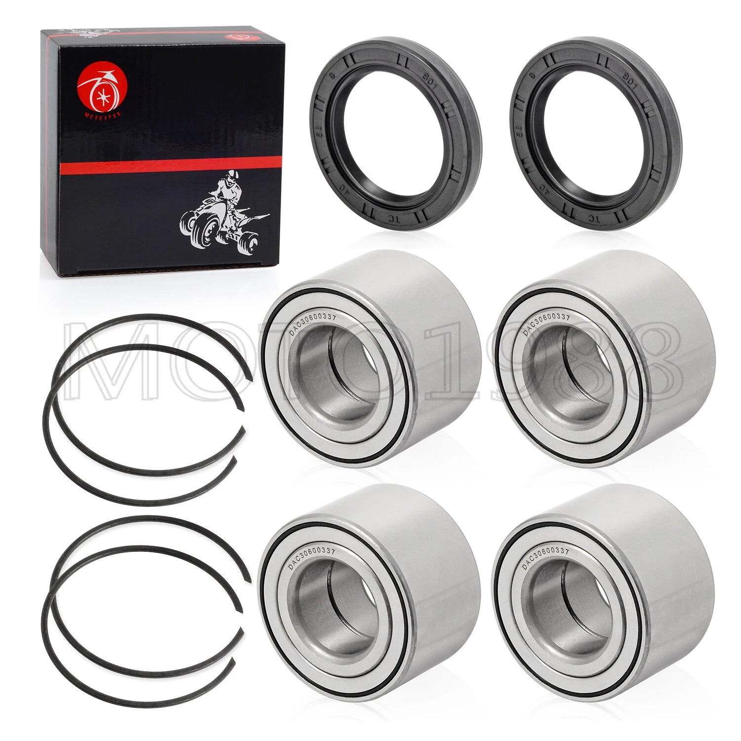 4X Wheel Bearings & Seals for Can-Am Renegade/Commander/Maverick 1000/850/800/570