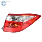 Red Halogen Outer Tail Light Lamp for Toyota Corolla (2014-2016)