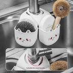 2X Kitchen Sink Storage Rack for Sponges and Cleaning Tools