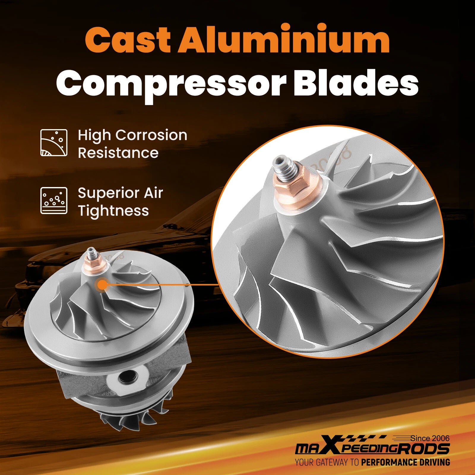 Turbo Cartridge Core for Hyundai Genesis Coupe 2.0L G4KC (2010–2016)
