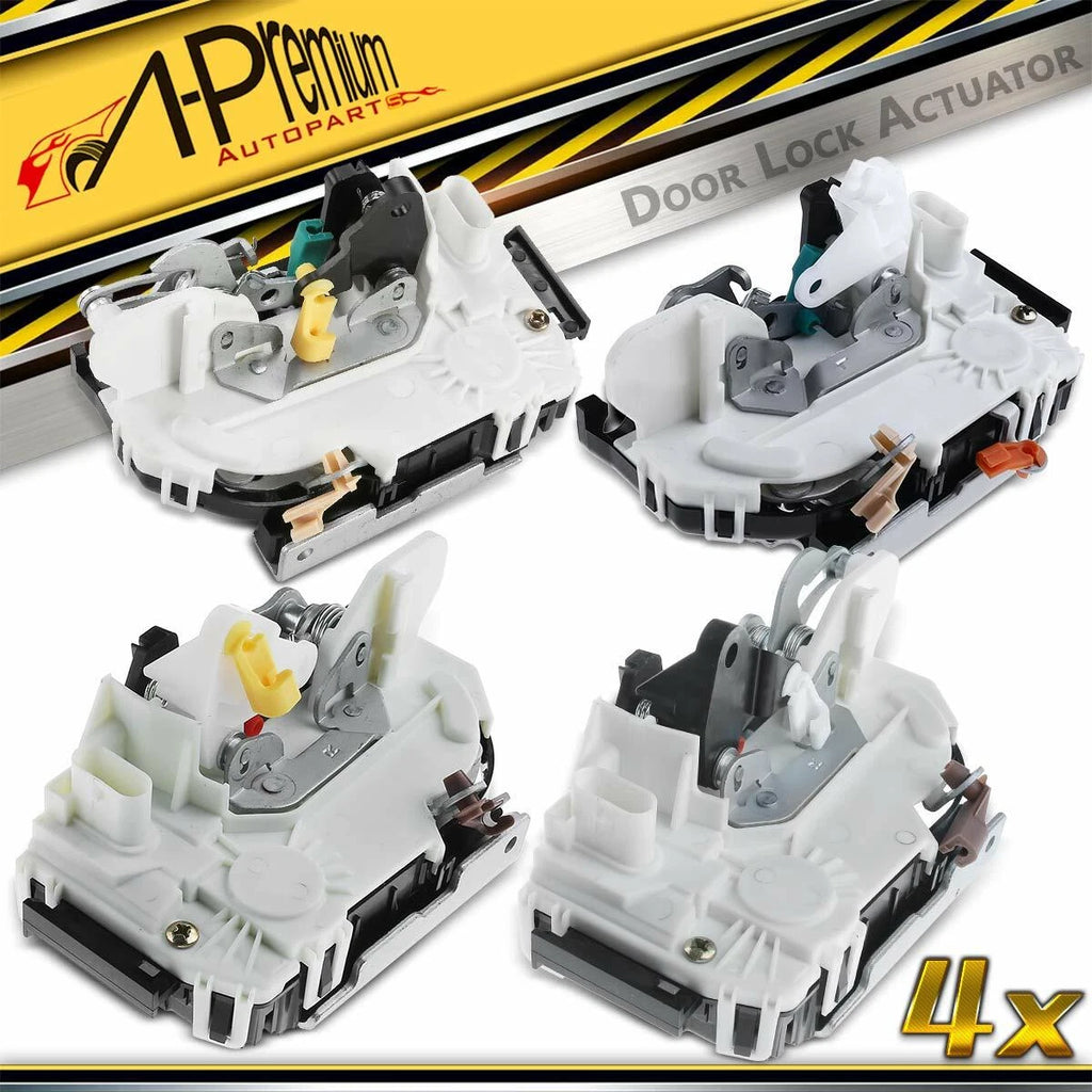 Set of 4 Door Lock Actuators for Jeep Compass (2007–2010)