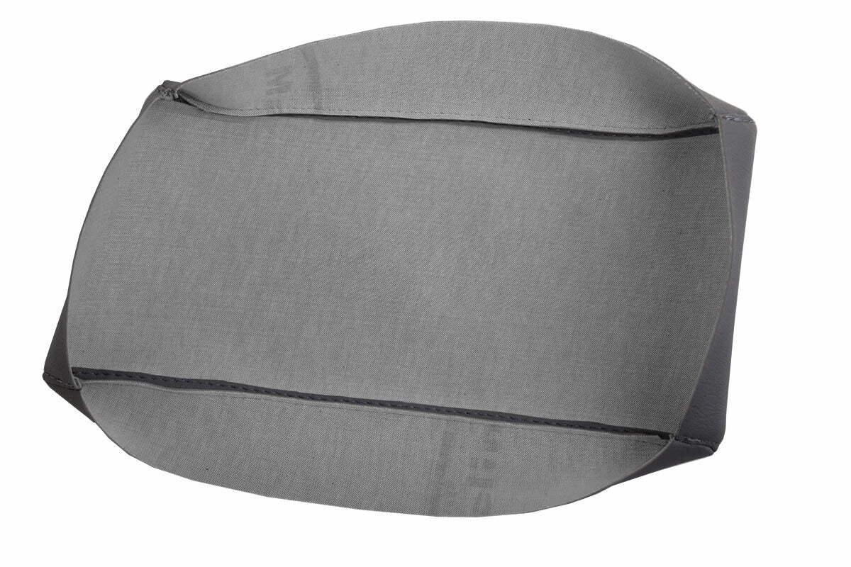 Leather Center Console Lid Armrest Cover for BMW X3 (2003–2010) Gray