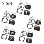 Set of 5 Carburetor Repair Kits for STIHL HS45 FS55 FS38 BG45 (ZAMA RB-100)