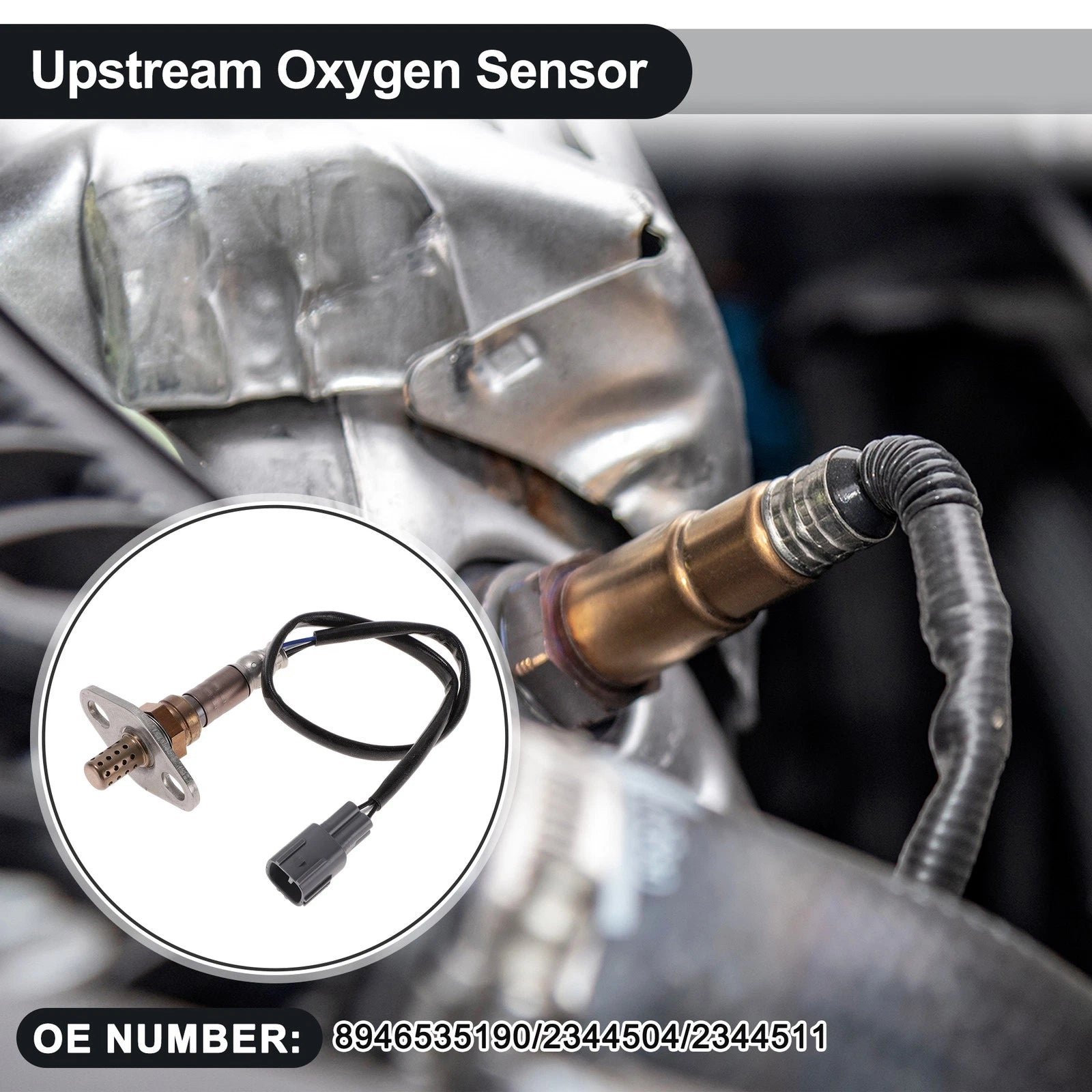 Upstream Oxygen Sensor for Toyota Land Cruiser (1993–1994) O2 8946535190