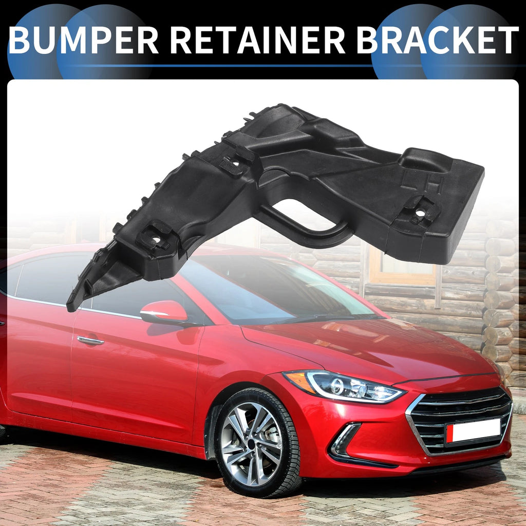 1pc Left Front Bumper Retainer Bracket No. 86513F2000 for Hyundai Elantra (2017–2018)