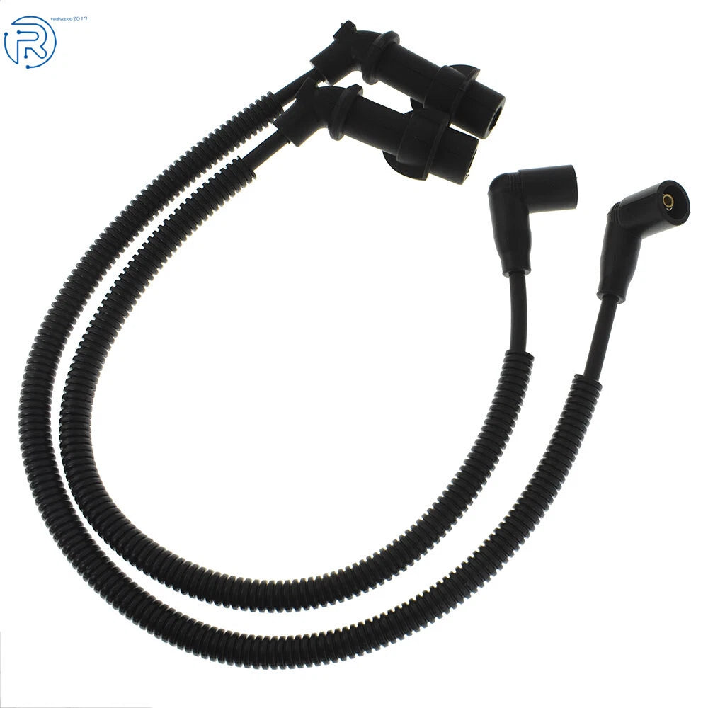 2X Ignition Coil Spark Plug Wire for Polaris RZR XP 800/700 (2008–2014)