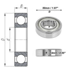 Deep Groove Ball Bearing P5 for Scooter Skateboard Wheel (22x50x14mm)
