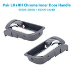 Pair Inner Door Handle for Toyota Camry (2002–2006) Chrome