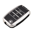 KIA Remote Key Shell Case Cover for RIO3, K2, K3, K4, K5, Picanto, Optima, Soul (various years)