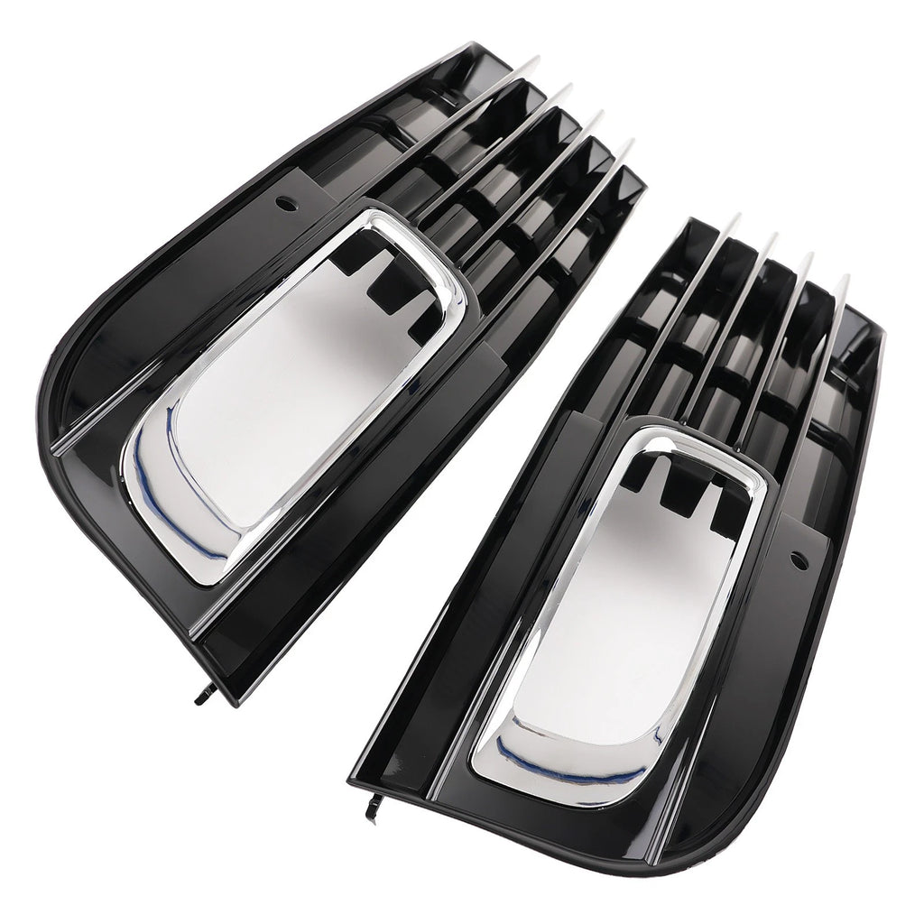 Set of 2 Front Bumper Fog Light Grille Covers for Audi A8 Quattro (2008–2010)