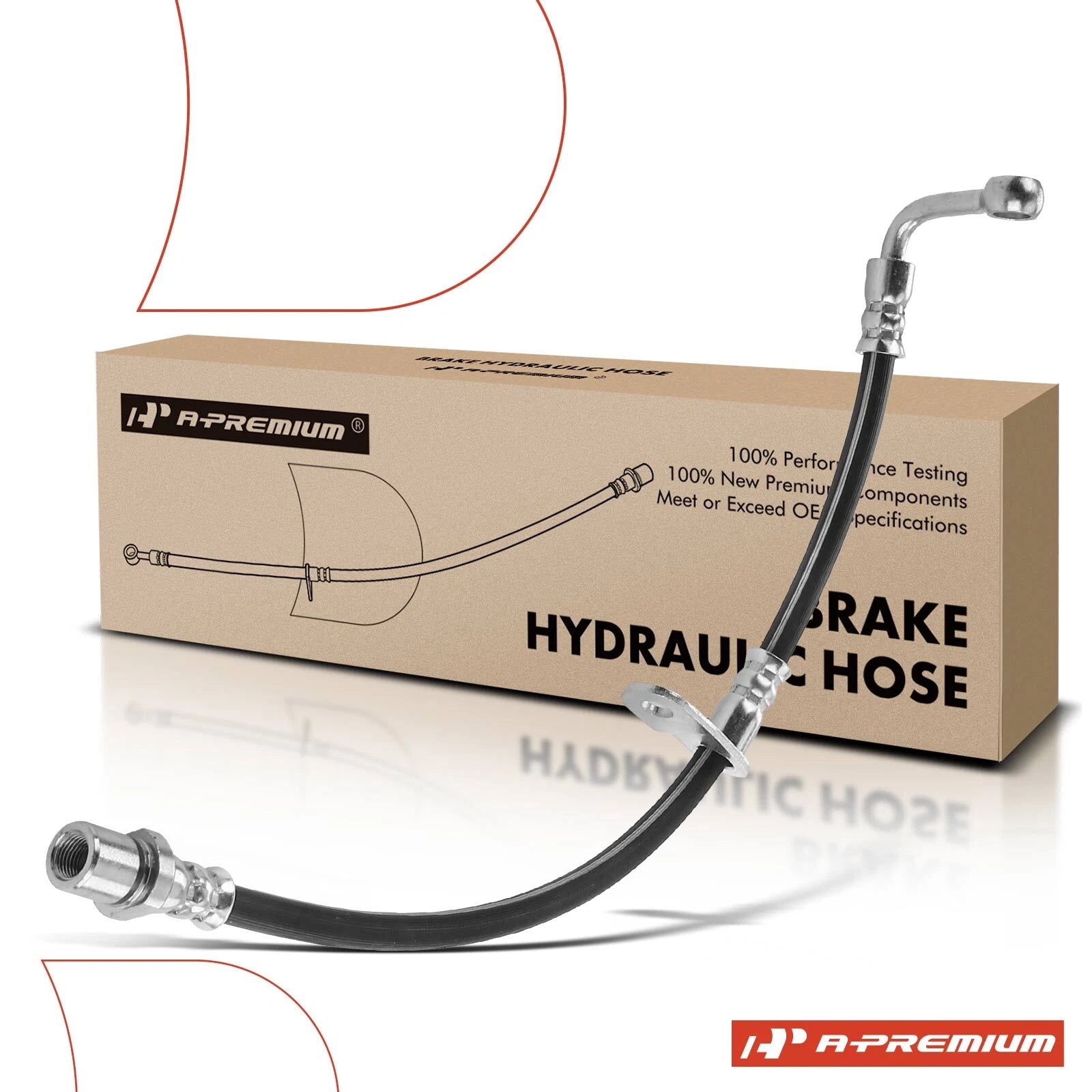 Rear Right Brake Hydraulic Hose for Subaru Impreza (2008)