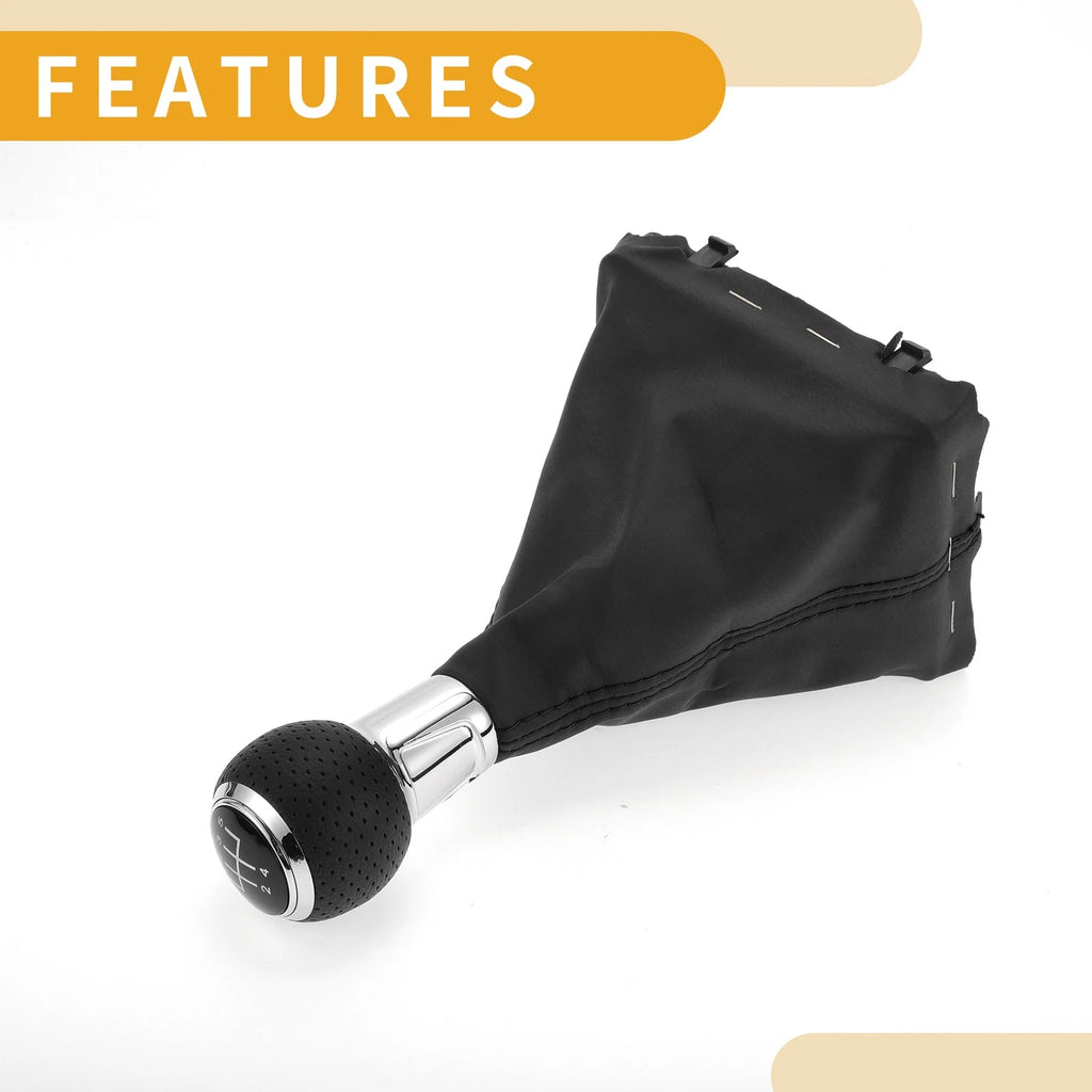 5 Speed Gear Shifter Knob with Cover for Audi A3 (2008–2013)