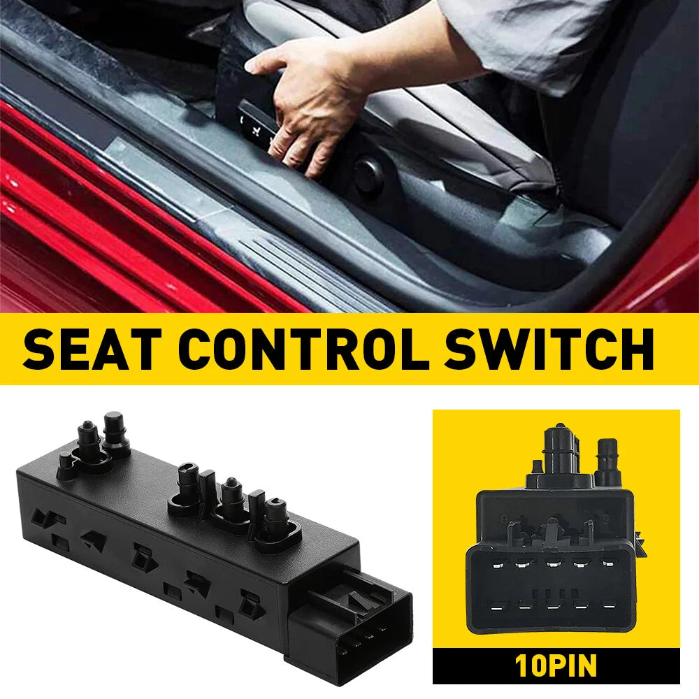 Driver Left Power Seat Control Switch for Chevrolet Equinox Malibu Terrain (2010–2018)
